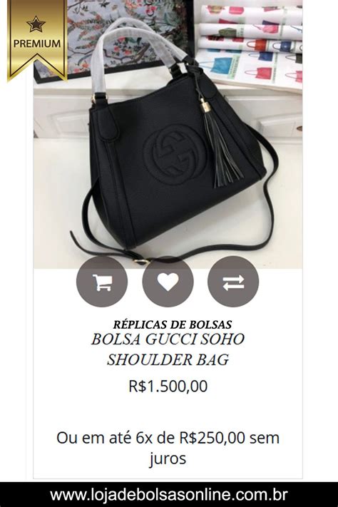 bolsa sacola gucci replica